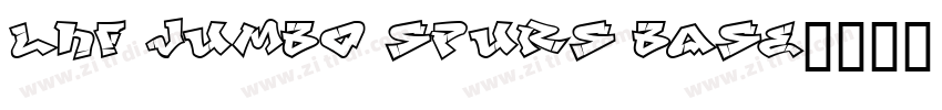 LHF Jumbo Spurs BASE字体转换